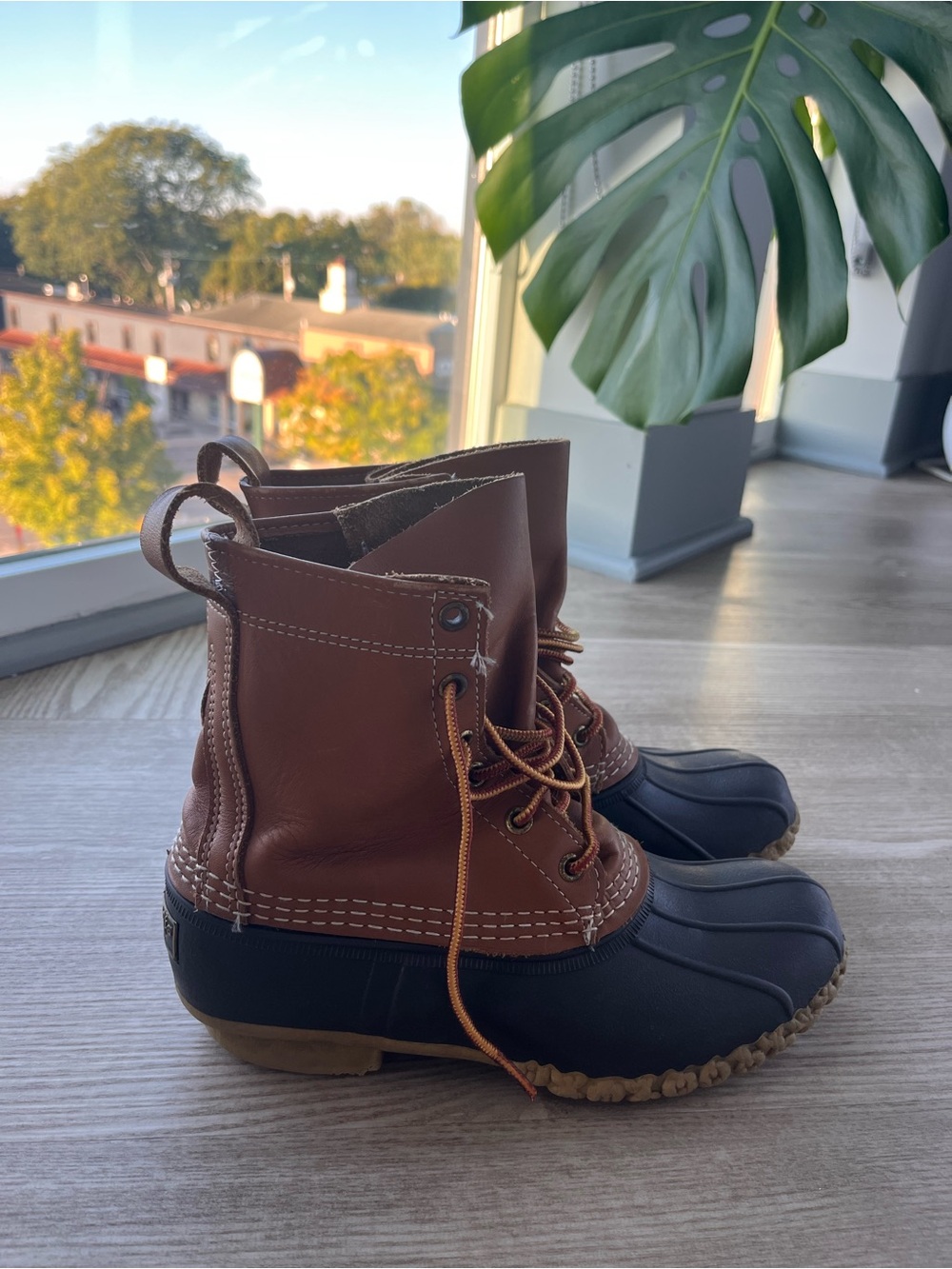 LL Bean Duck Boots 7.5